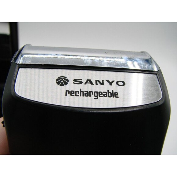 NEW Vintage Sanyo Cadnica SV-3800 Electric Shaver Rechargeable Black Case Works - Picture 7 of 13
